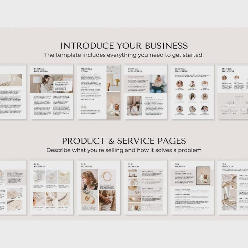 Business Plan Template for Small Business – Editable & Printable ...
