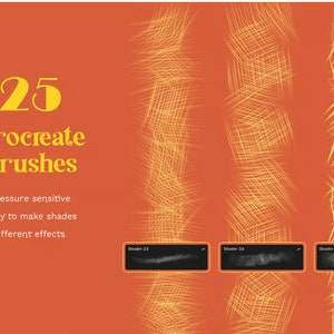 25 pinceaux Procreate pour ombrage