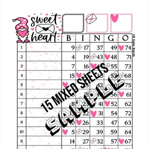 Sweatheart (15 lines) 15 mixed pages