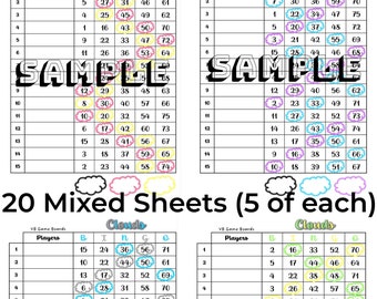 Clouds Bingo (75 Ball)