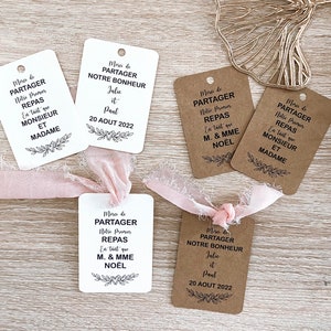 Customizable labels - wedding