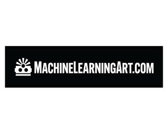 MachineLearningArt.com Logo Bumper Sticker
