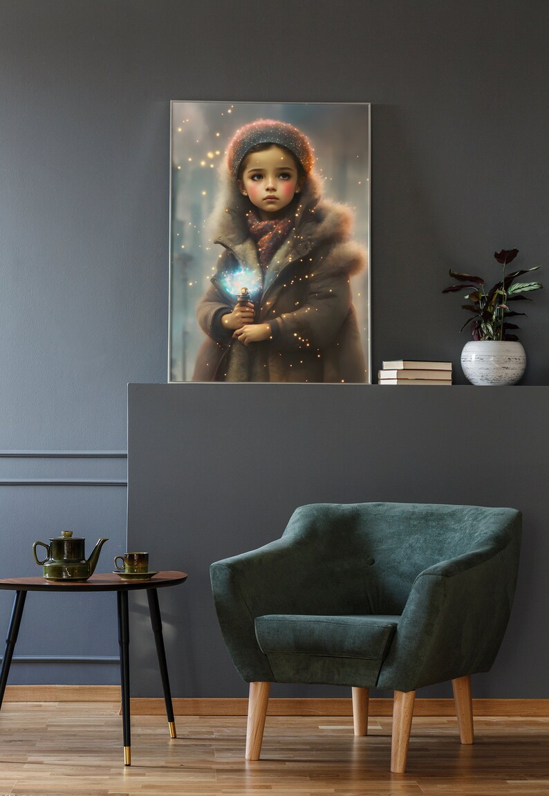 Tween Girl Art, Fancy Dress Tweens, Tween Girl Gift, Tween Decor Wall