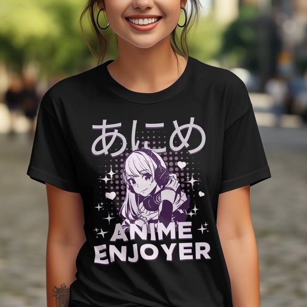 Vintage Anime Shirt, Kawaii T-Shirt, Waifu Shirt, Japanese Streetwear, Vaporwave, Harajuku Tshirt, Katana Tee, Anime Cosplay, Emo Shirt