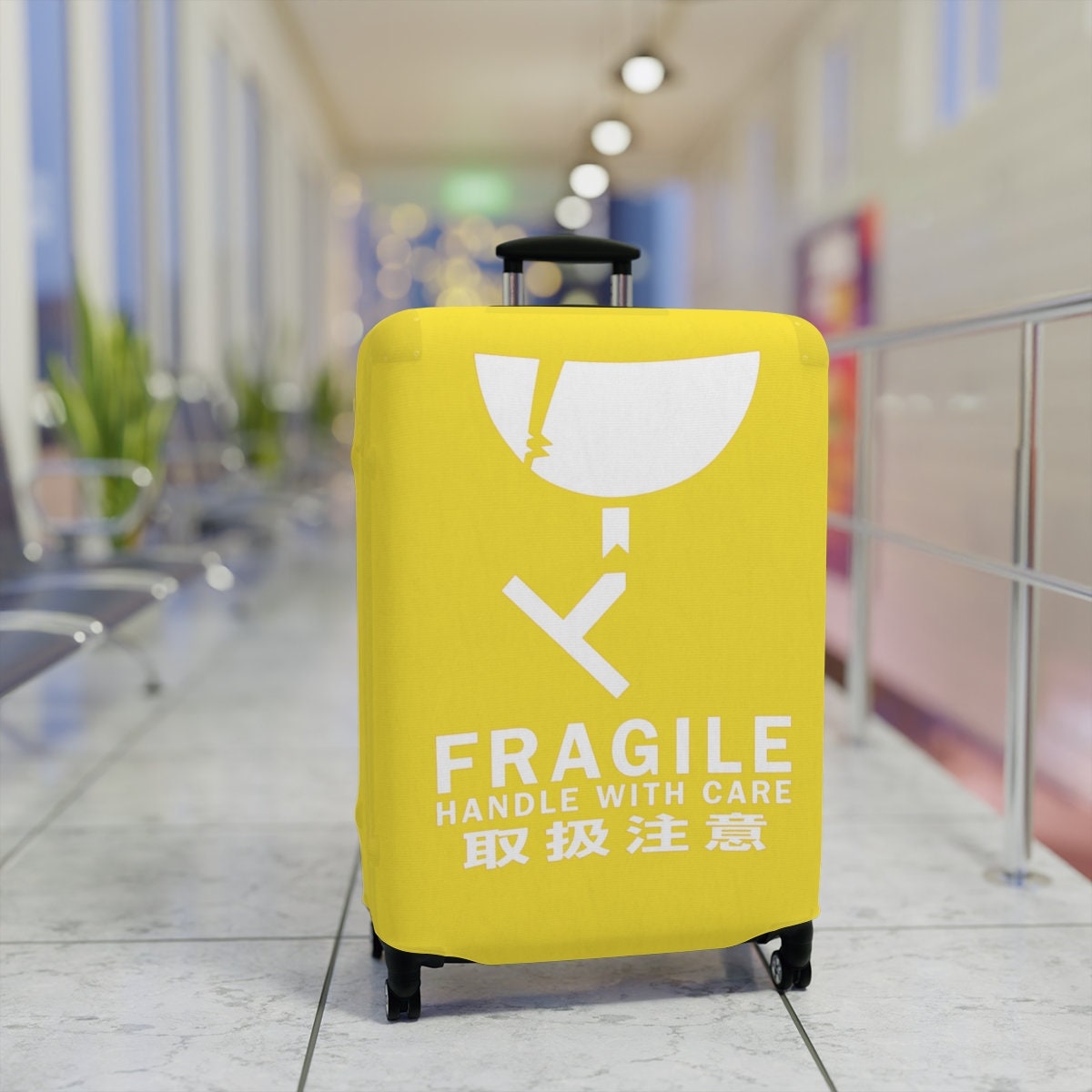 Luggage Cover SML fragile Handle With Care Etsy