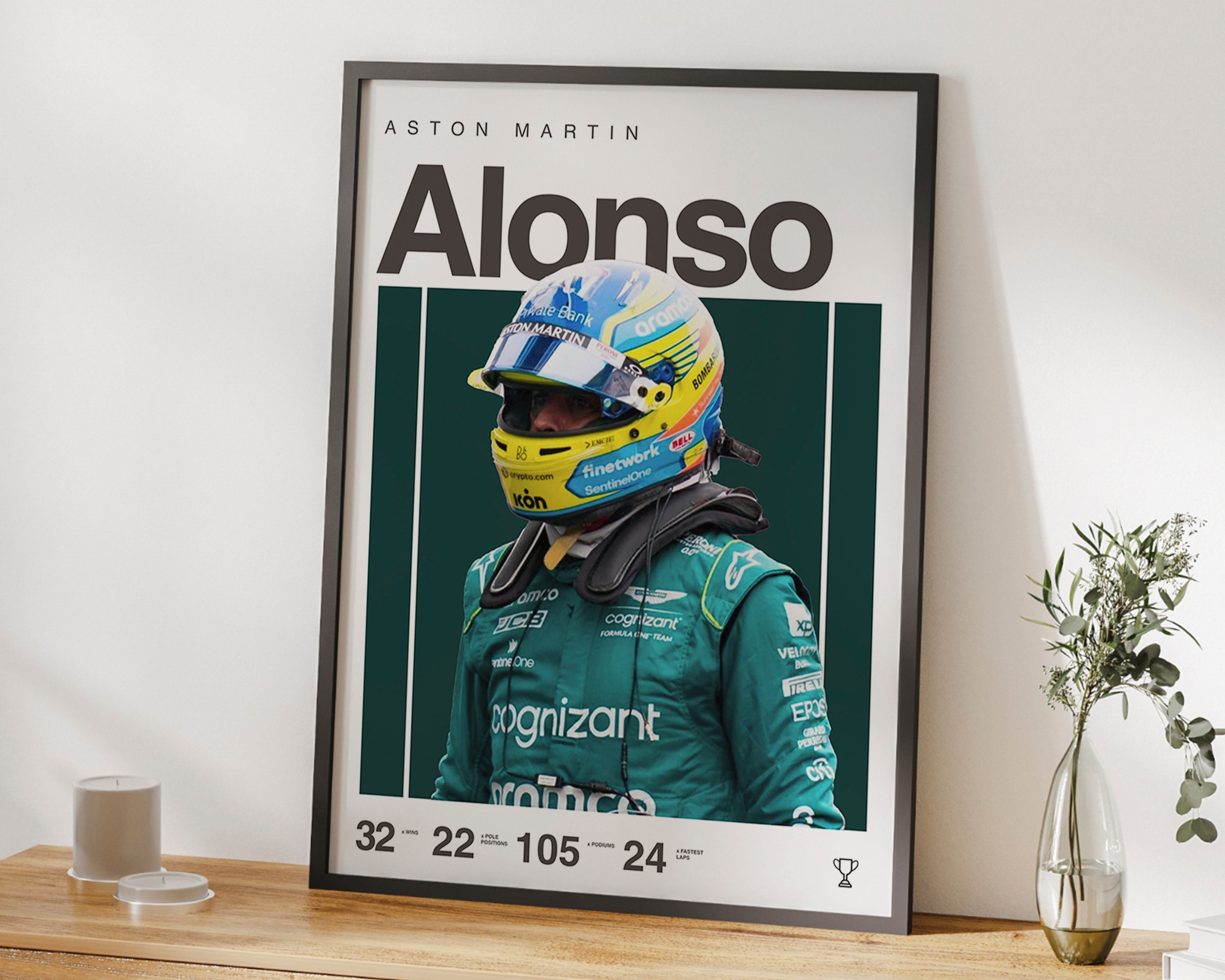 Fernando Alonso Art - Etsy