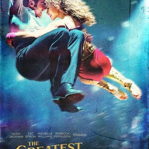 The Greatest Showman Movie Poster, Musical Film Art Print, Circus Wall Decor, Hugh Jackman Zendaya Zac Efron Poster, Gift for Fans