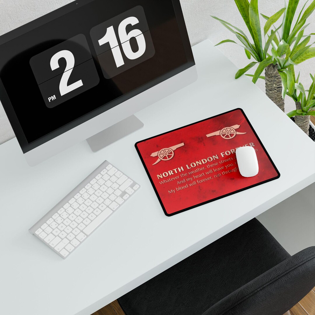 Arsenal Desk Mat - North London is Ours Mouse Mat, FULLY DELIVERED, 14. ...