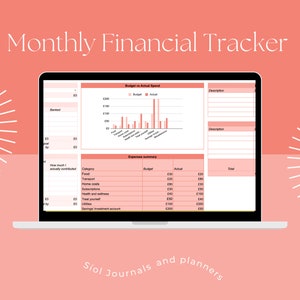 Monthly budget spreadsheet | Monthly planner | Monthly budget excel | Monthly budget planner | Monthly budget google sheets | Monthly budget