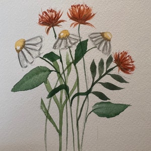 Original Aquarellmalerei