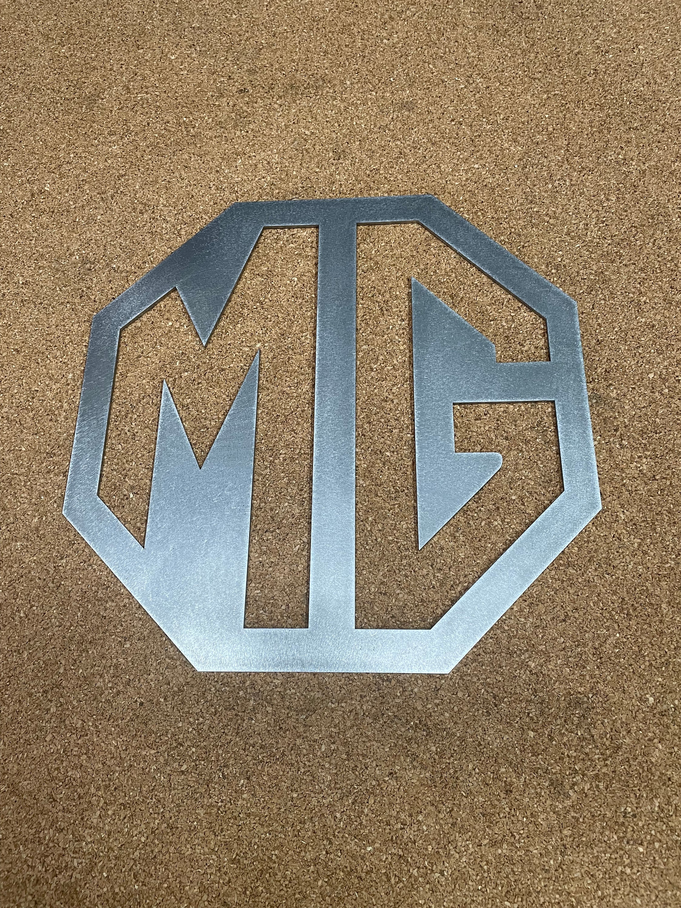 MG Schild, Abzeichen, Metall Wandkunst - .de