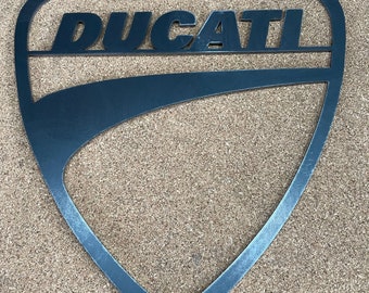 Ducati Sign, Badge, Wall Art