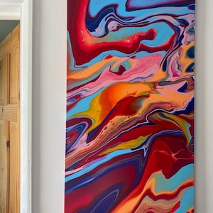 Synchronicity - Flow State Series - Large Abstract Original Acrylic Art