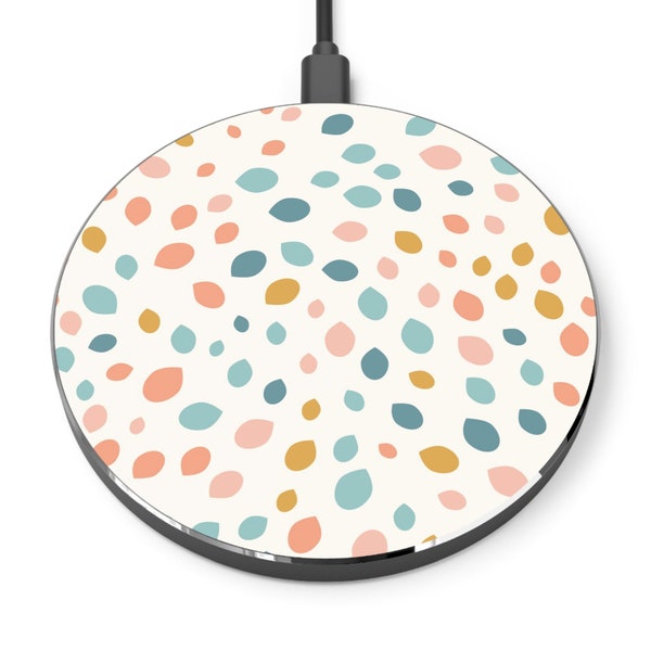 Wireless Charger - Unique & Pretty Abstract Design - Includes 47" micro USB cable - Free U.S. Shipping!