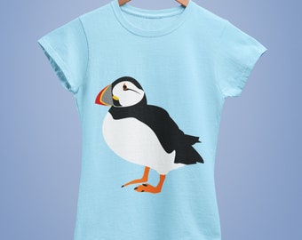 Puffin print, puffin, printable wall art, téléchargement instantané, puffin illustration, clipart, téléchargement numérique, clipart mignon, puffin art