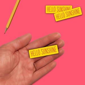 Pegatina Hola Sunshine