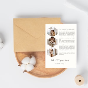 Plantilla de carta al vendedor: amamos su hogar, totalmente editable en Canva Carta para compradores de vivienda de prestamistas hipotecarios, carta para vendedores de compra de vivienda