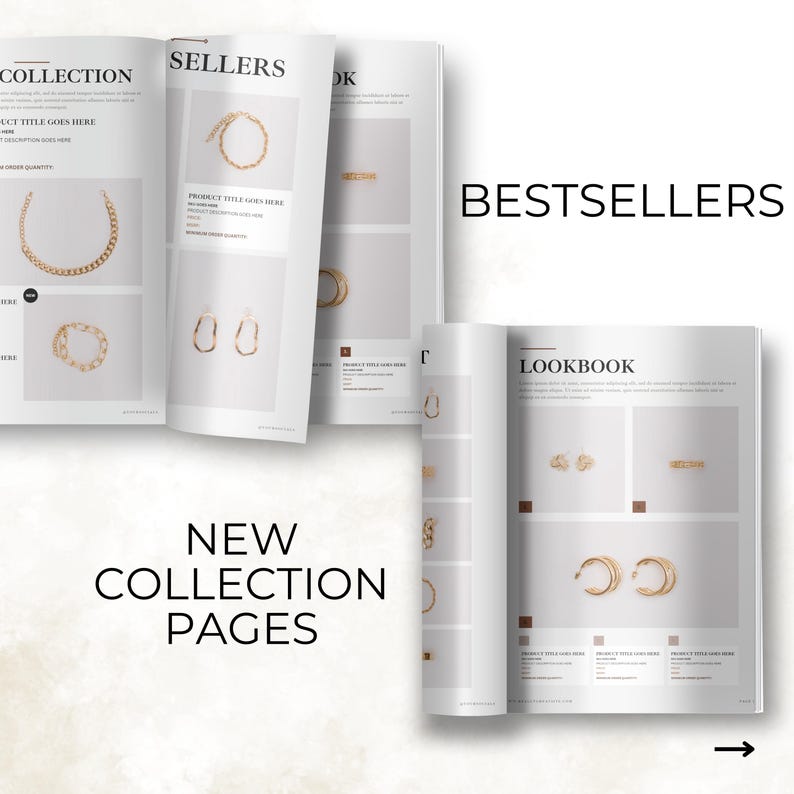 Line sheets Canva Templates, Wholesale Product Catalogue, Editable Product Listing Line Sheet Template Seller Shop