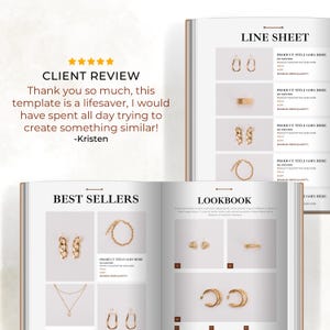 Product Listing Line Sheet Template Seller Shop, Price Linesheet Template