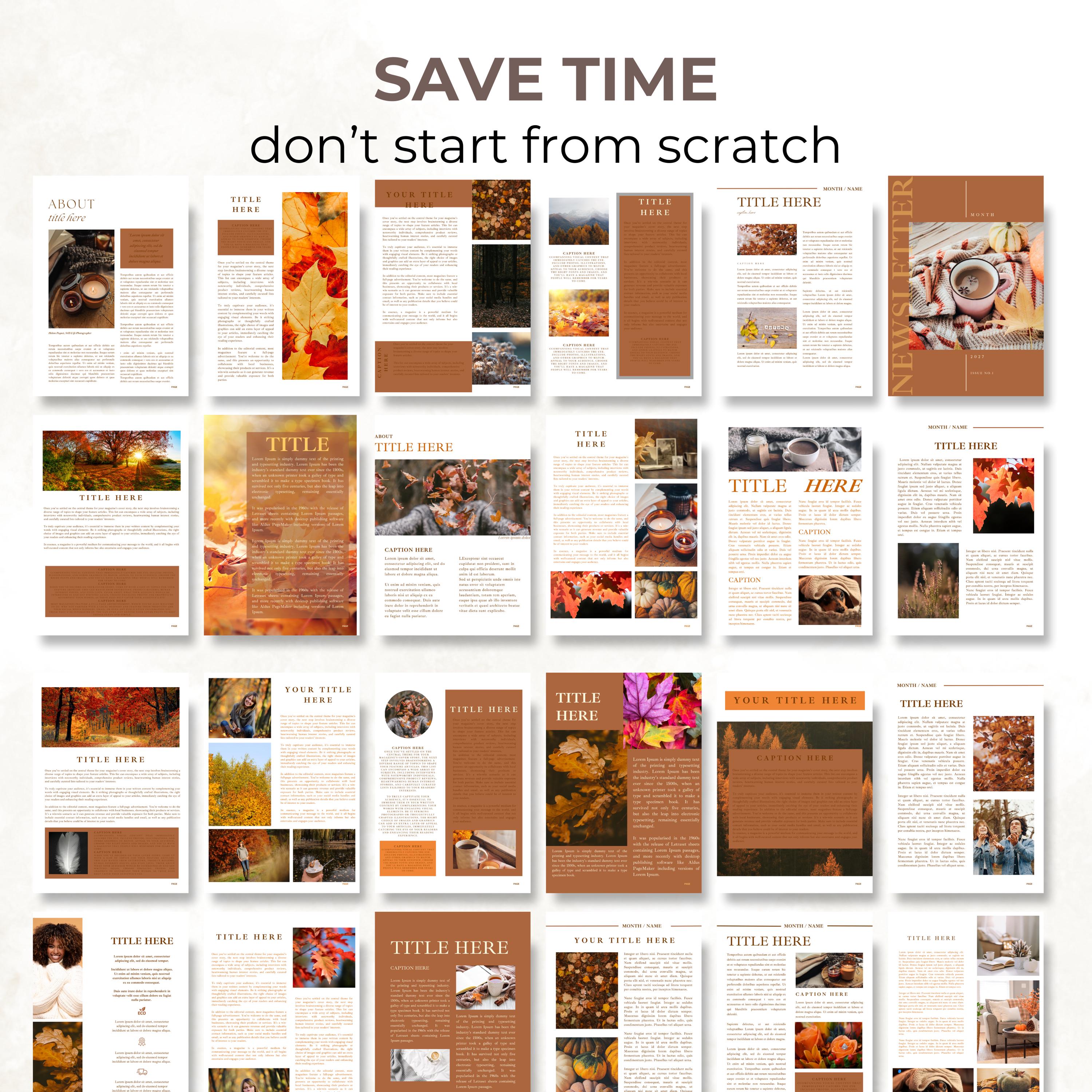 Autumn Newsletter Template for Small Businesses Life Coaches 50 Fall Autumn Newsletter Template for Small Businesses Life Coaches 50 Fall