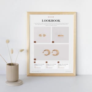 Line sheets Canva Templates, Wholesale Product Catalogue