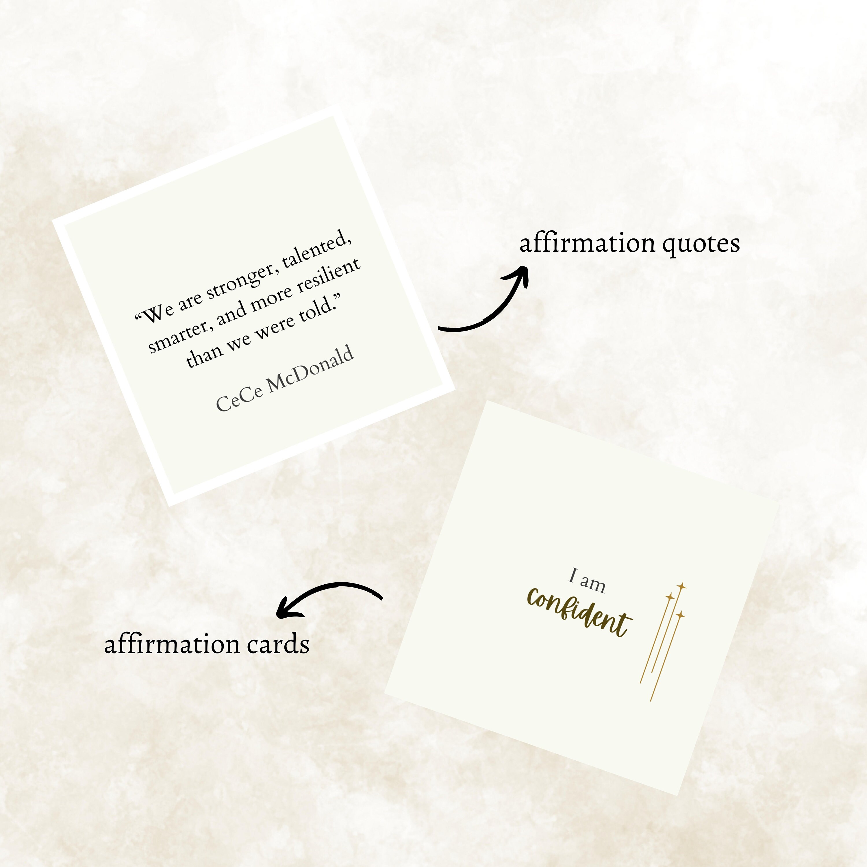 Custom Card Deck Template Editable Canva Shadow Work Affirmation Quote Custom card deck template editable canva shadow work affirmation quote
