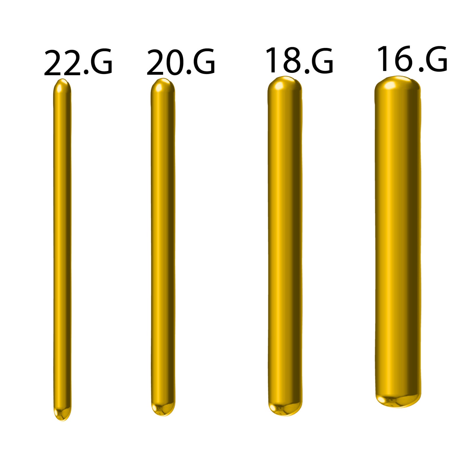 14K Gold Plated Nose Stud, Butterfly Nose Ring, Lbend Nose Stud