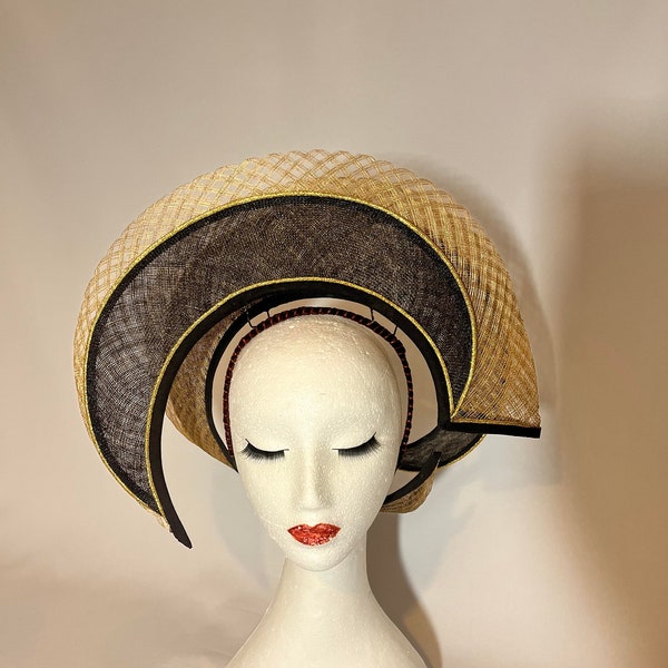 Gold Fascinator Etsy