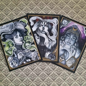 Lot de 3 cartes postales-Impressions d'art-Victorian oddities