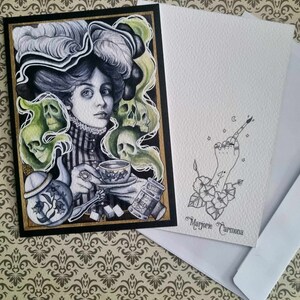 Carte postale-impression d'art-L'empoisonneuse