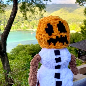 Crochet Golem des neiges
