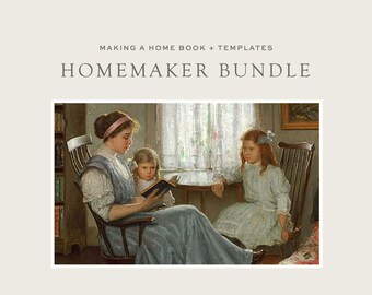 MAKING A HOME | ebook + templates BUNDLE