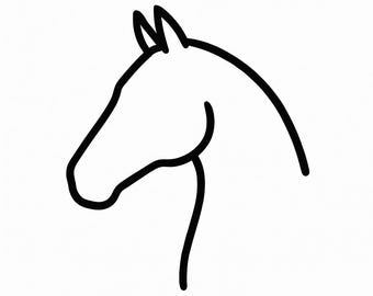Horse Silhouette SVG Bundle | Horse Clipart Cut File (Digital Download)