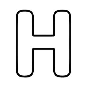Printable Bubble Letter Alphabet Coloring Pages | Uppercase A-Z Learning Activity (Digital Download) image 10