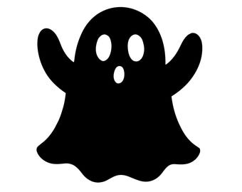 Ghost SVG Bundle – Halloween Silhouette Clipart (Digital Download)