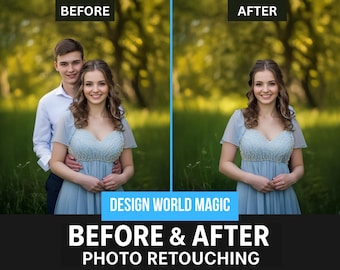 Professionele fotoretoucheerservice | Photoshop-bewerking, manipulatie (digitale levering)