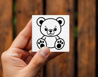 Teddy Bear SVG Bundle | Nursery Craft Clipart (Digital Download)