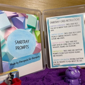 Patterns in the Sandtray:  Therapist directed Cards for Counseling