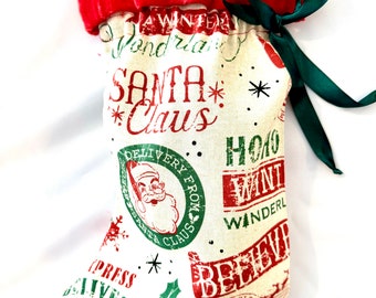 Customizable Handmade Christmas Stockings