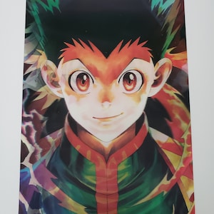 Riapawel Anime Hunter x Hunter Poster, Gon·freecss, Killua Zoldyck,  Kurapika, Illumi Zoldyck Prints Unframed Dormitory Bedroom Wall Decor 