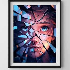 Fragments of Perception Art Print - Etsy