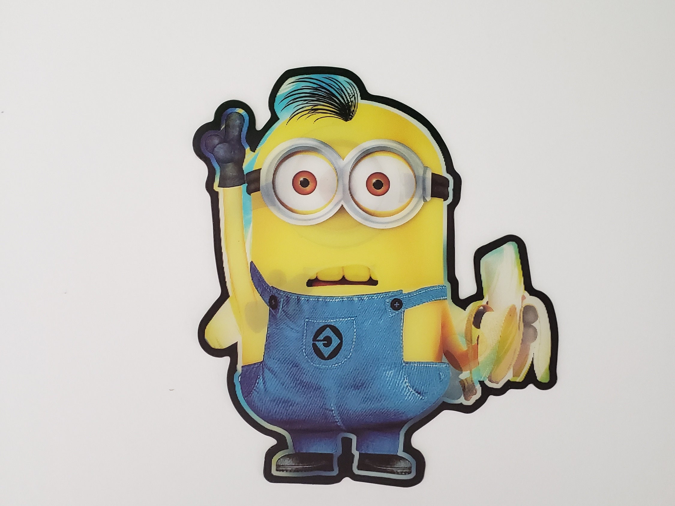 Bob, The Minion Sticker for Sale by Preppy Positivity