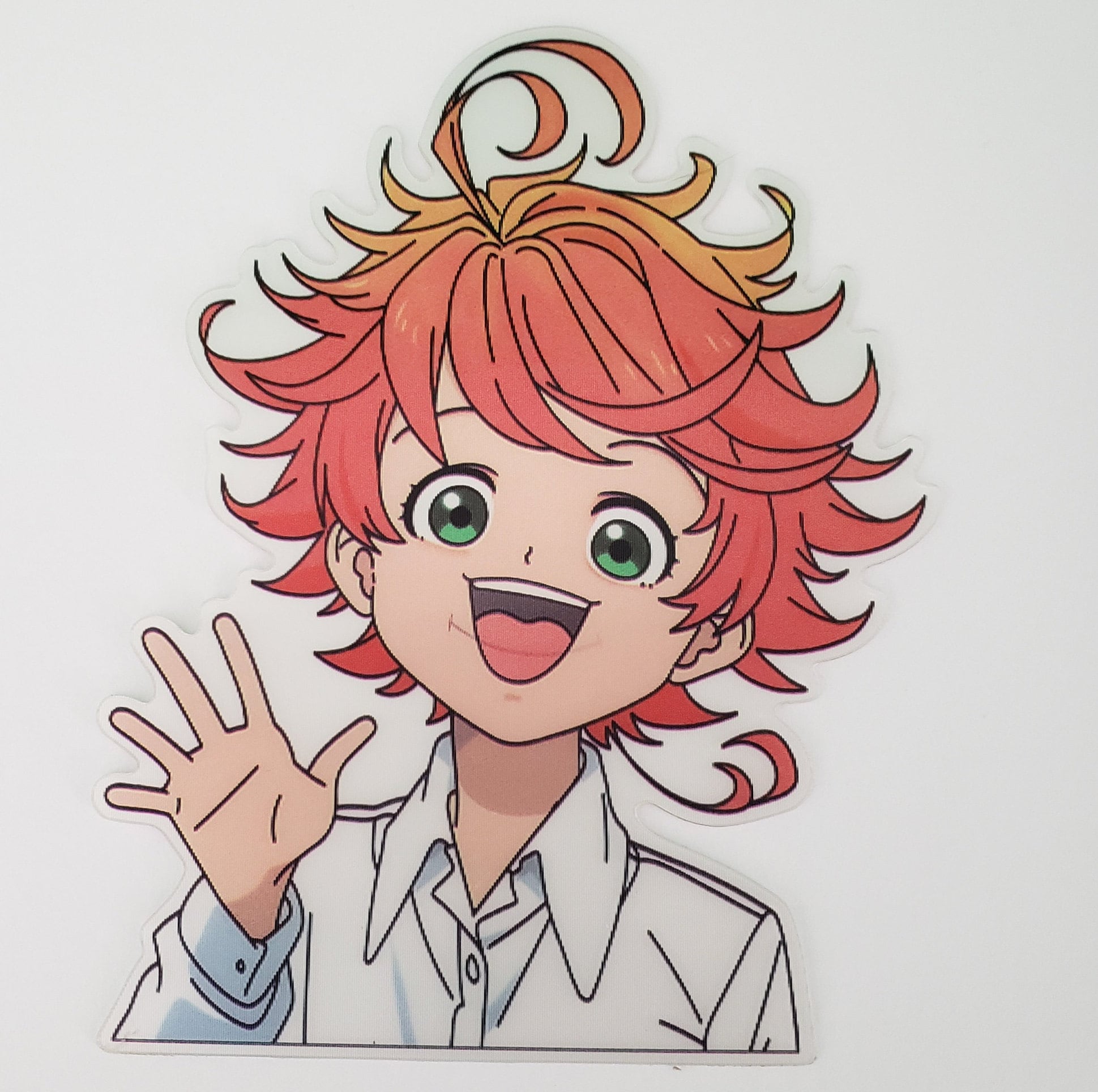 The Promised Neverland Cute Norman Fanart Classic Poster and Stickers |  Greeting Card