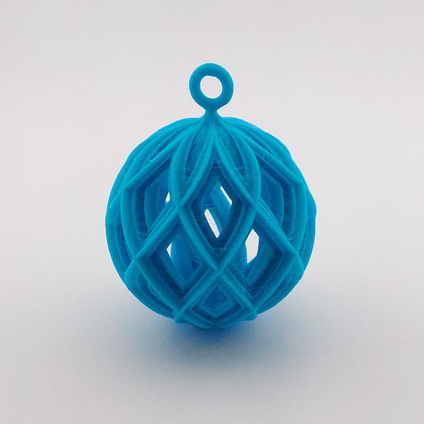 Christmas Ornament --  Decor Gift - 3D Printed Tree Decor - Customizable Colors - Authorized Seller - Home Decoration - Gift For Mom