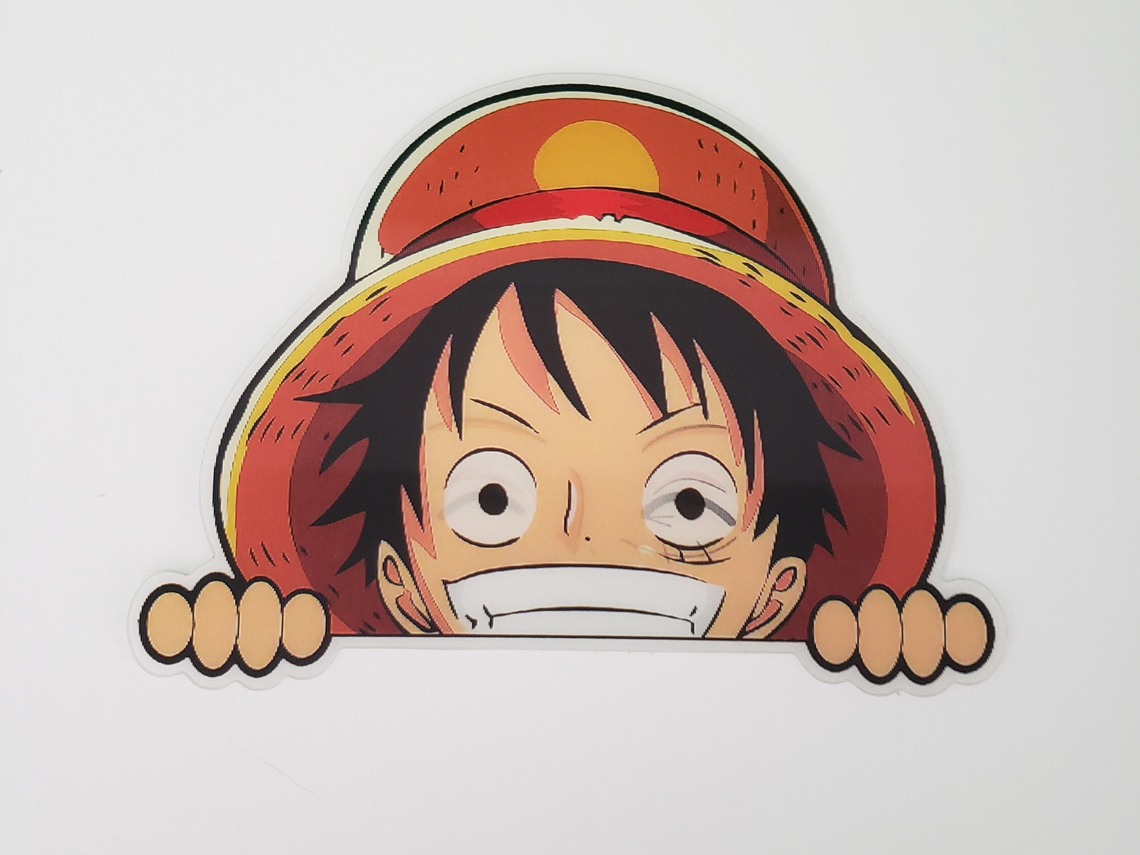 One Piece Luffy Zoro Nami Sanji Décalcomanie de voiture Fenêtre