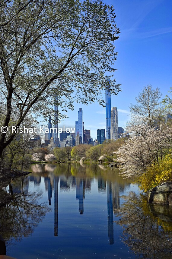 Nueva York en el lago 20x30 - Etsy