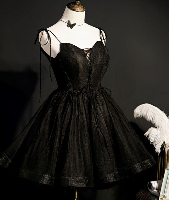 Short black prom dress cheap