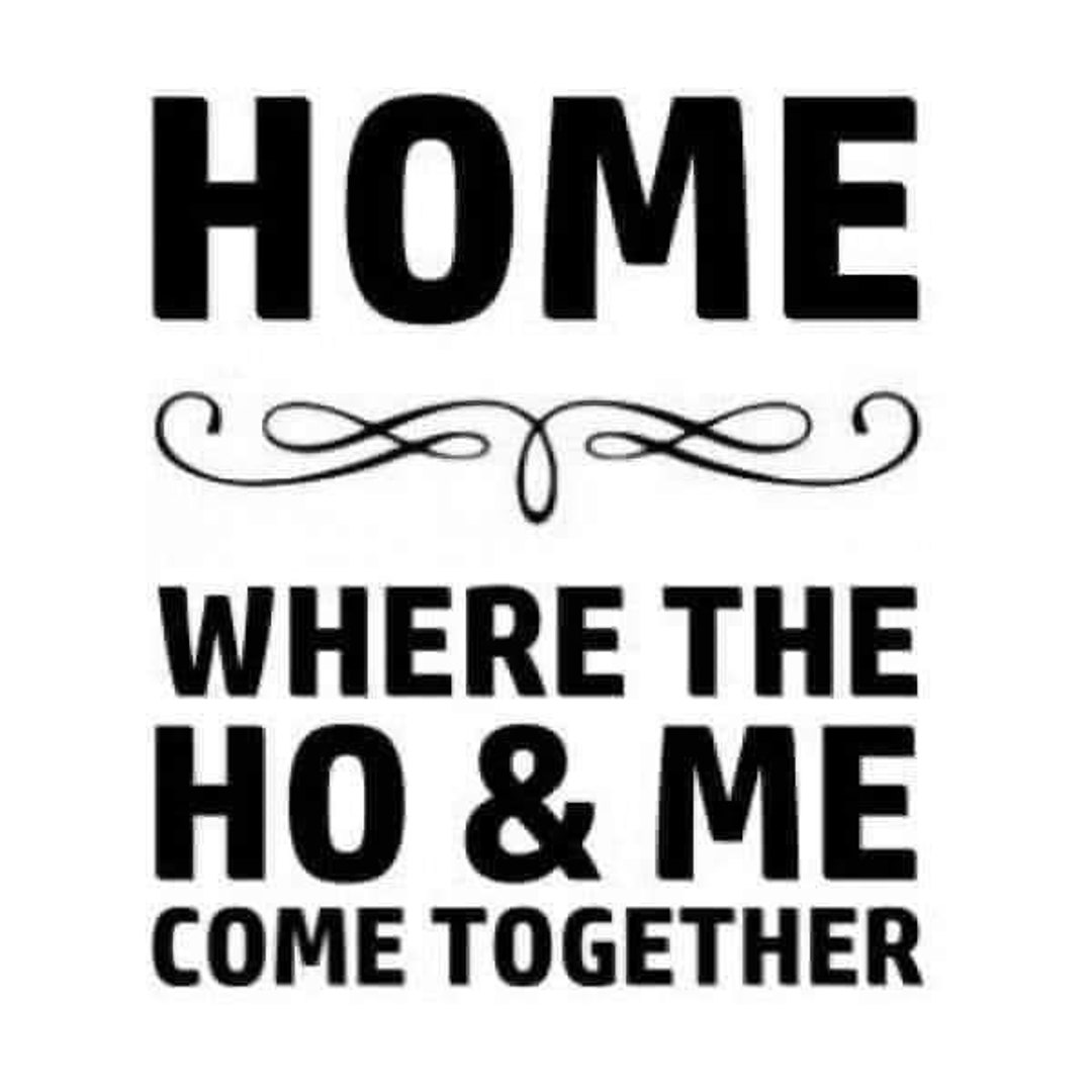 Home SVG Where Ho and Me SVG Come Together SVG Home Designs Instant Svg