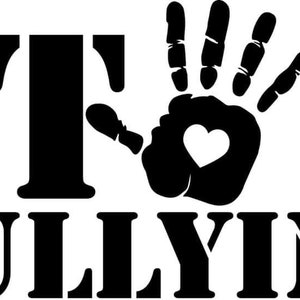 Pink Shirt Day SVG Stop Bullying 2024 SVG Stop Bullying no waves - Instant Svg Download, Kindness 2024 Be Kind 2024 Svg & Png and Jpeg files