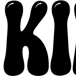 Pink Shirt Day SVG Kindness 2024 SVG Be Kind Groovy Bubble Letter- Instant Svg Download, Kindness 2024 Be Kind 2024 Arquivos Svg, Png e Jpeg